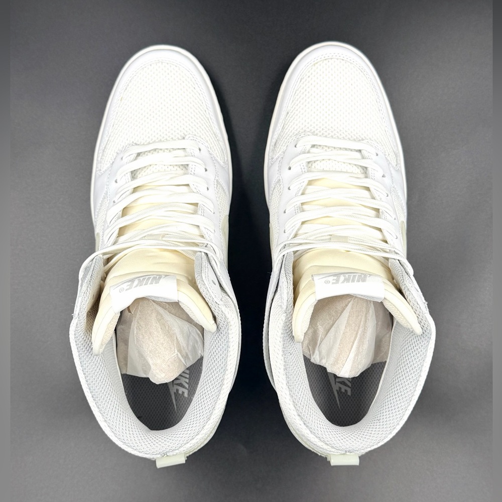 Nike Wmns Dunk Wedge Sky Hi Essential 'Sail' - Rare - Picture 5 of 15